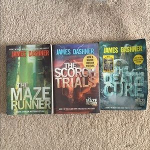 The Maze Runner Series, Books 1-3.Read description